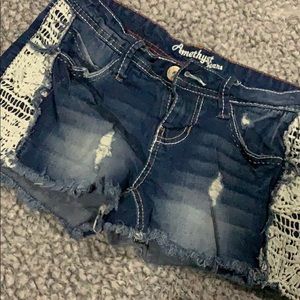 Amethyst Jeans Blue Jean Shorts